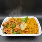 Best Pepper Steak w. Onion青椒牛套餐 in Orangeburg, NY